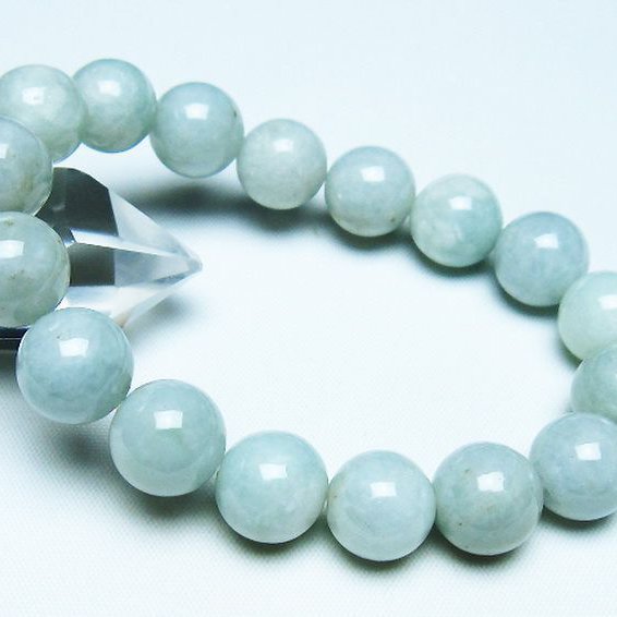 糸魚川翡翠 ブレスレット 12mm [t51-16442]