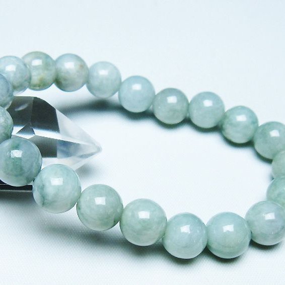 糸魚川翡翠 ブレスレット 10mm [t51-16705]