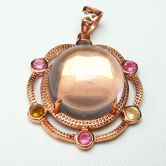 ピンクメタモルフォーゼス ペンダント [T511-2492]