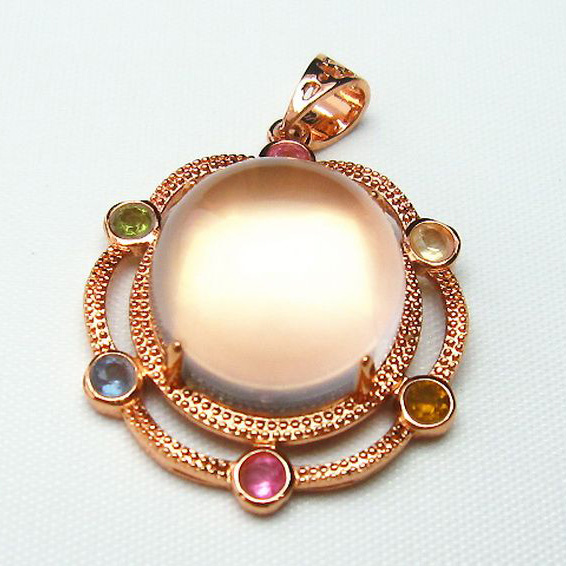 ピンクメタモルフォーゼス ペンダント [T511-2508]