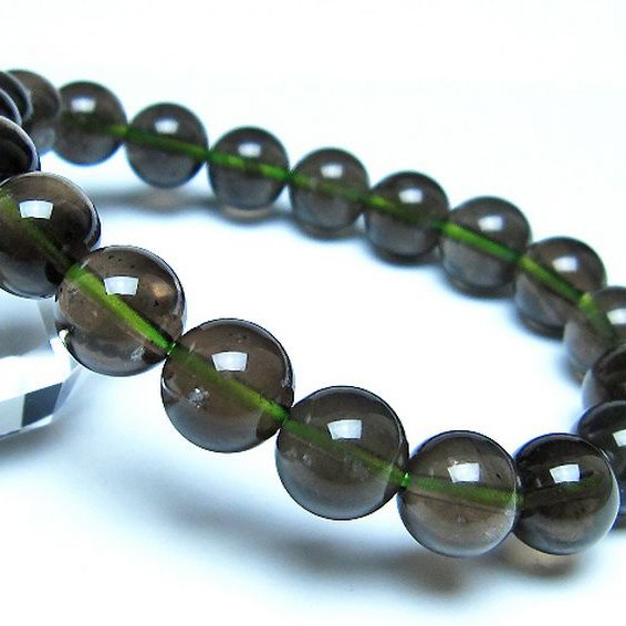 チンターマニストーン アリゾナ州産 天然ガラス ブレスレット