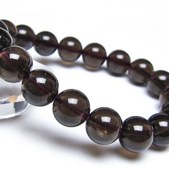 コロンビアナイト コロンビア産 天然ガラス ブレスレット 11mm [t521-2761]