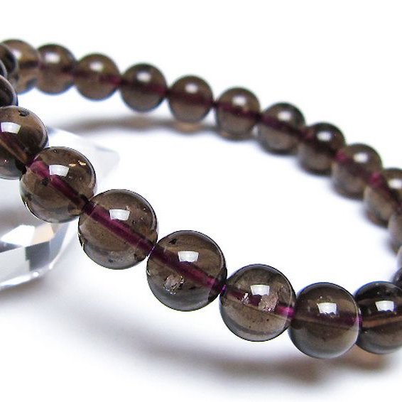 コロンビアナイト コロンビア産 天然ガラス ブレスレット 9mm [t521-2781]