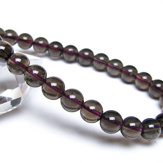 コロンビアナイト コロンビア産 天然ガラス ブレスレット 7mm [t521-2805]