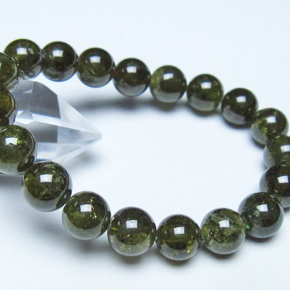 ツァボライト ブレスレット 10mm [t523-2009]