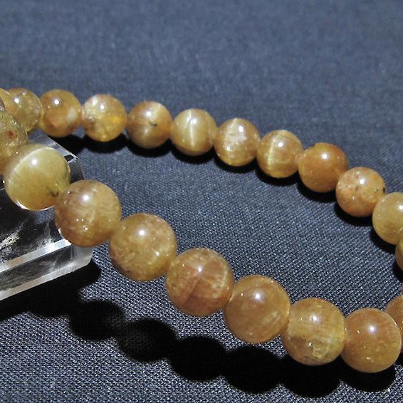 キャッツアイゴールデンアパタイト ブレスレット 8mm [t527-3037]