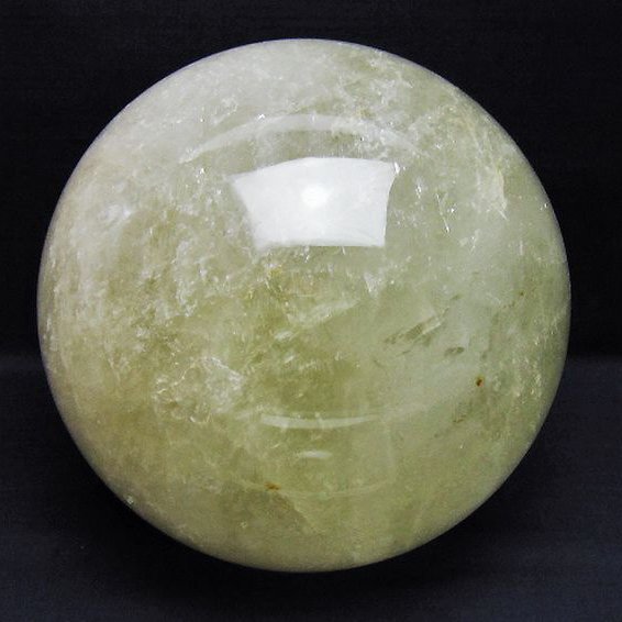 8.9Kg シトリン水晶 丸玉 190mm [T529-5963]