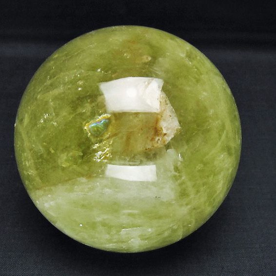 シトリン水晶 丸玉 82mm [T529-6231]