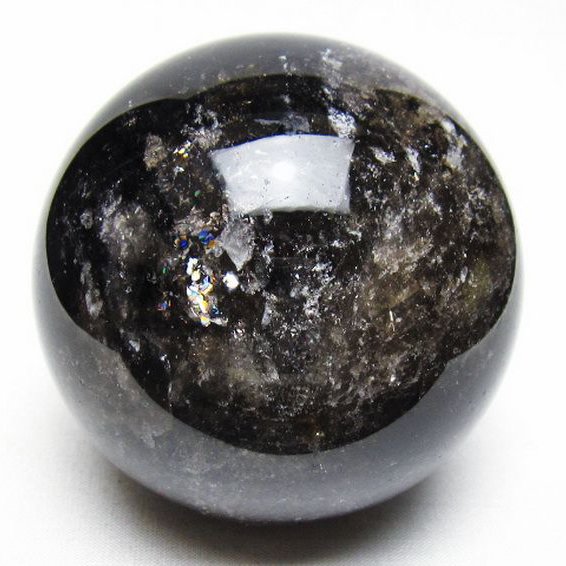 ライトニング水晶 丸玉 82mm [t529-6328]