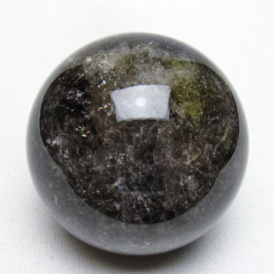ライトニング水晶 丸玉 52mm [t529-6347]