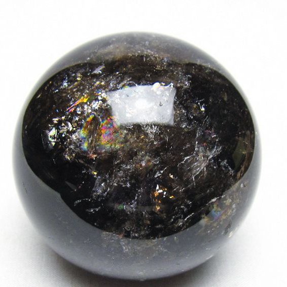 ライトニング水晶 丸玉 68mm [t529-6368]