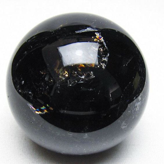 ライトニング水晶 丸玉 68mm [t529-6376]