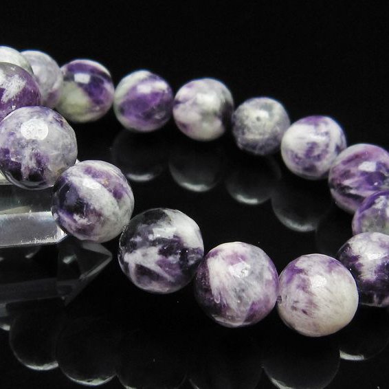 エンジェルフェザー フローライト ブレスレット 12mm [T53-3893]