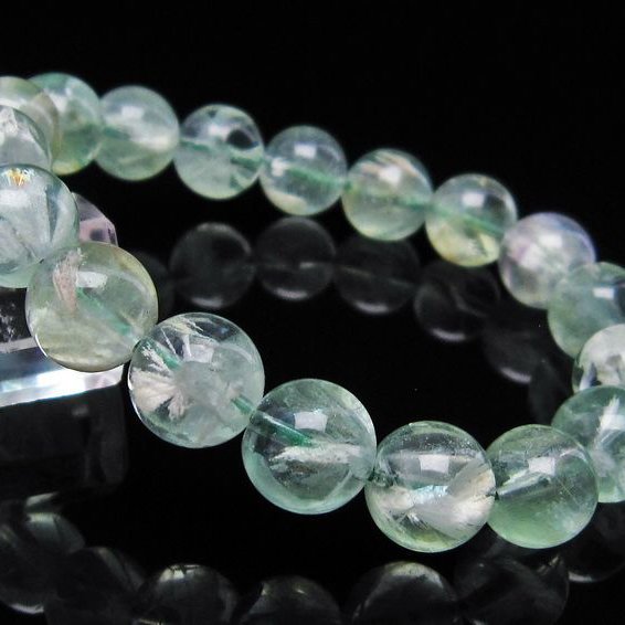 エンジェルフェザー フローライト ブレスレット 11mm [T53-3976]