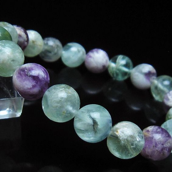 エンジェルフェザー フローライト ブレスレット 10mm [T53-4865]