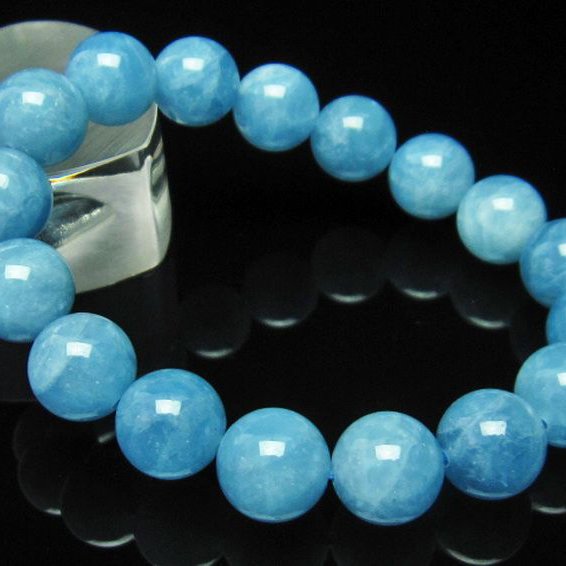 アクアマリン ブレスレット 12mm [T537-14174]