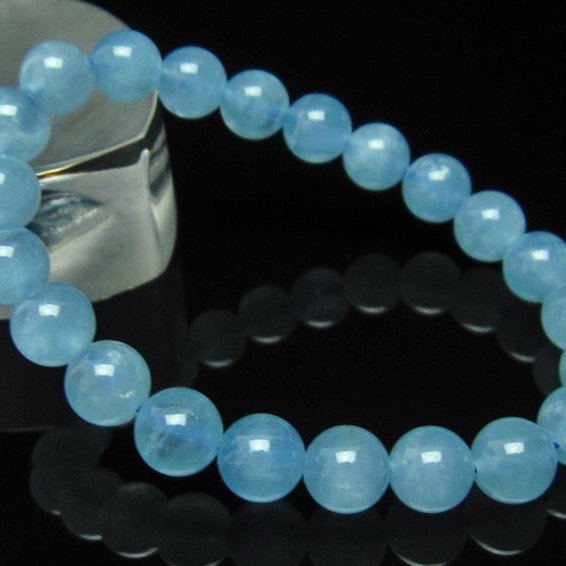アクアマリン ブレスレット 8mm [T537-14204]