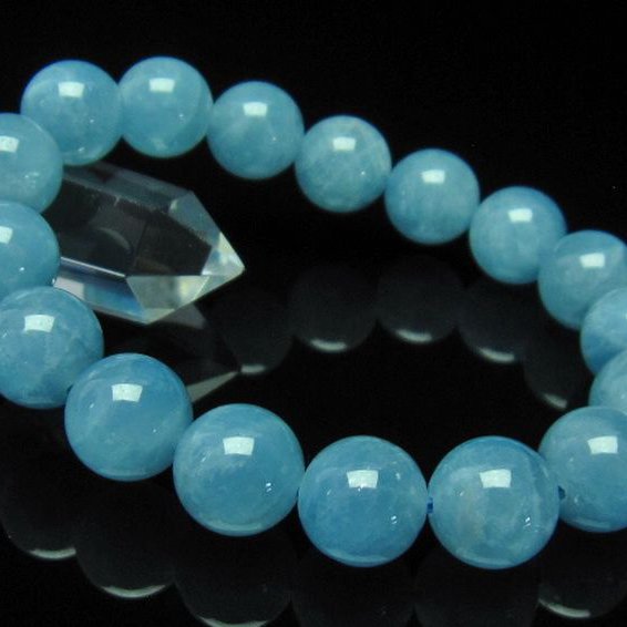 アクアマリン ブレスレット 12mm [T537-14228]