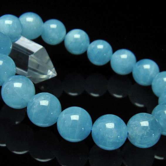 アクアマリン ブレスレット 12mm [T537-14265]