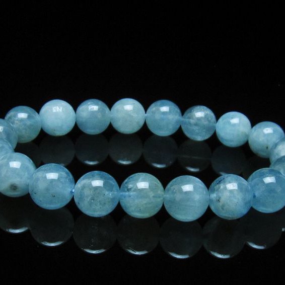 アクアマリンブレスレット11mm