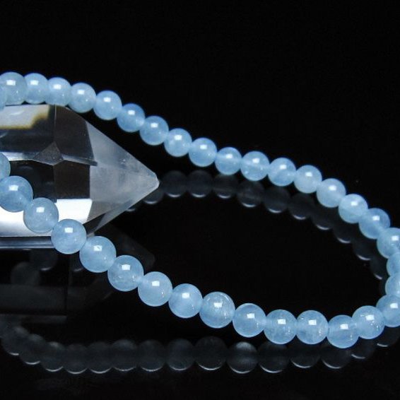 アクアマリン ブレスレット 5mm [t537-15465]