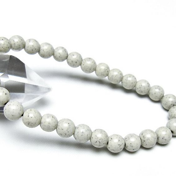 台湾産 北投石 天然ラジウム効果 ブレスレット 7mm [t538-2824]