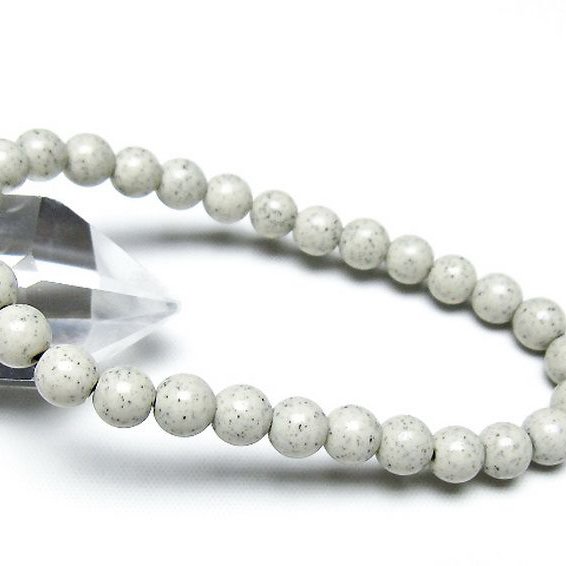 台湾産 北投石 天然ラジウム効果 ブレスレット 7mm [t538-2826]