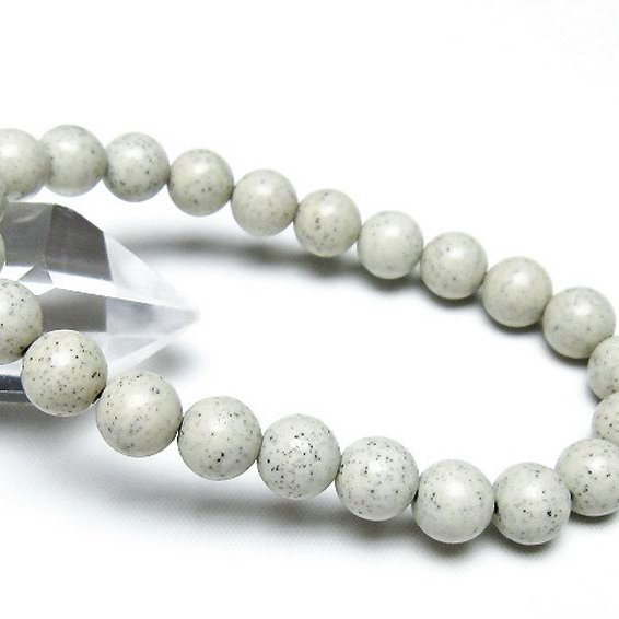 台湾産 北投石 天然ラジウム効果 ブレスレット 9mm [t538-2862]