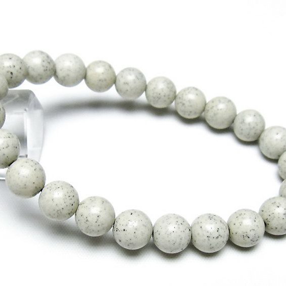 台湾産 北投石 天然ラジウム効果 ブレスレット 9mm [t538-2892]