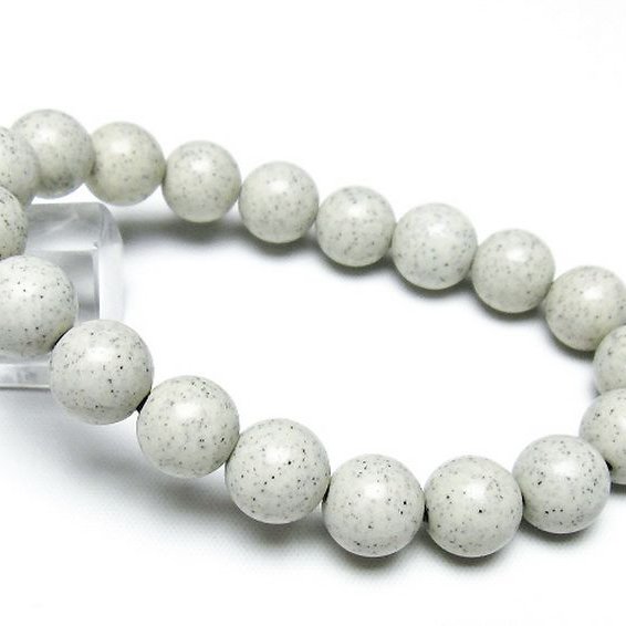 台湾産 北投石 天然ラジウム効果 ブレスレット 11mm [t538-2915]