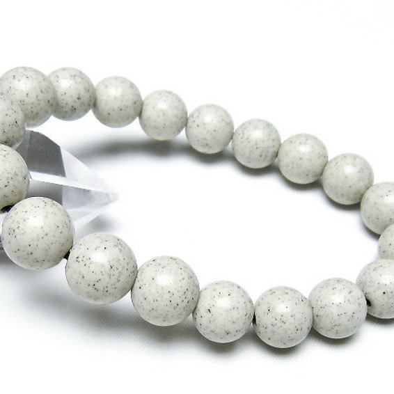 台湾産 北投石 天然ラジウム効果 ブレスレット 11mm [t538-3016]