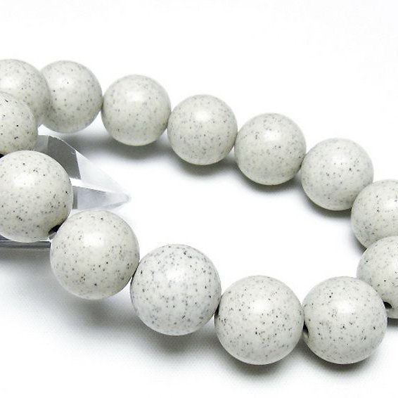 台湾産 北投石 天然ラジウム効果 ブレスレット 16mm [t538-3030]