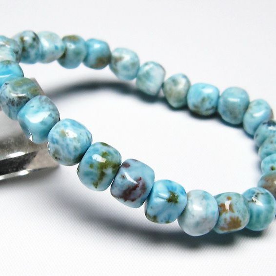 ～リタ～( ´ー`)　4点　ラリマー ラリマー ブレスレット [t54-4398]