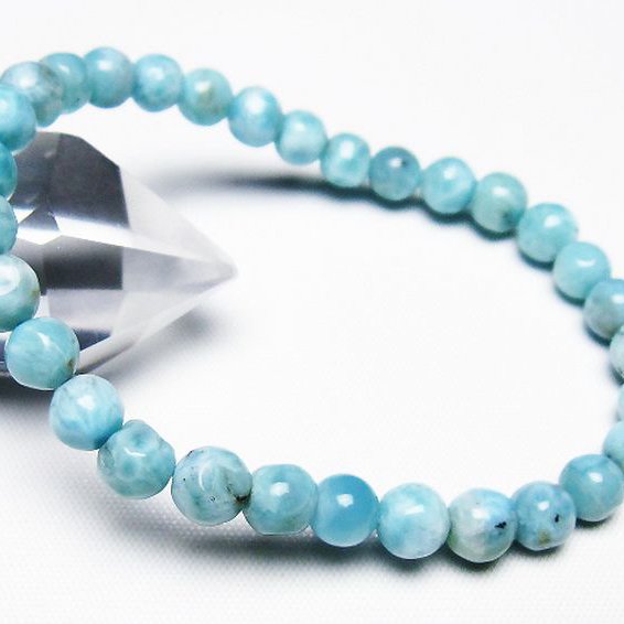 ラリマー ブレスレット 6mm [t54-5594]