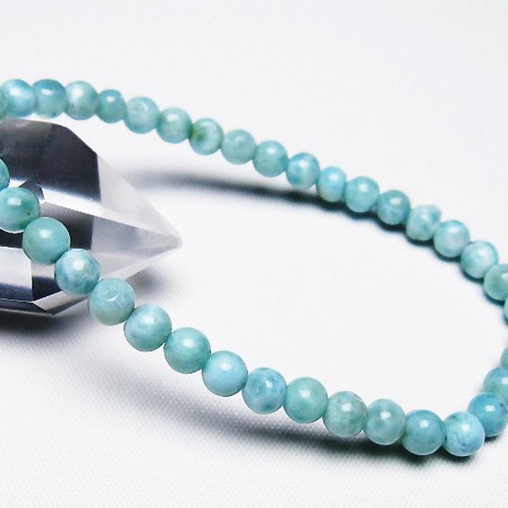 ラリマー ブレスレット 5mm [t54-5630]