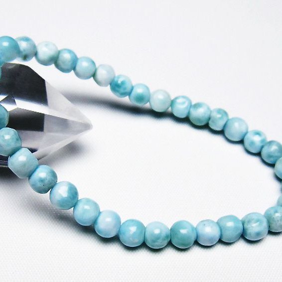 ラリマー ブレスレット 5mm [t54-5652]