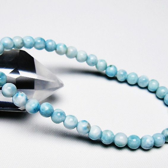 ラリマー ブレスレット 5mm [t54-5655]