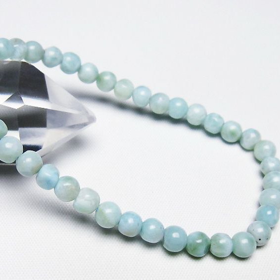 ラリマー ブレスレット 5mm [t54-5784]