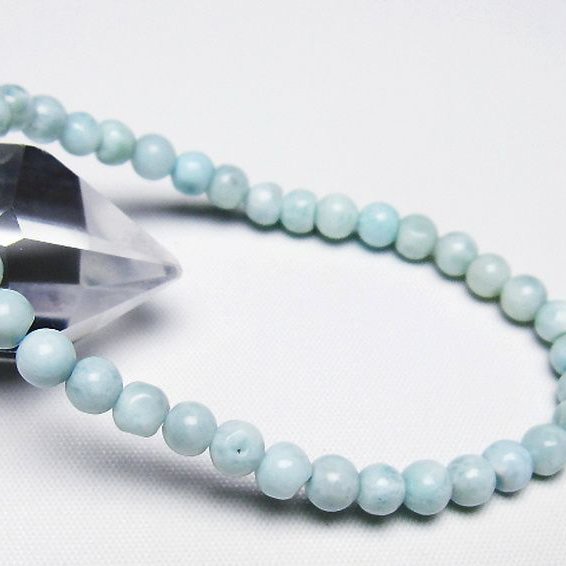 ラリマー ブレスレット 5mm [t54-5789]