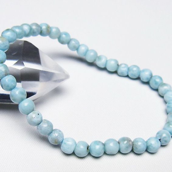 ラリマー ブレスレット 5mm [T54-5799]