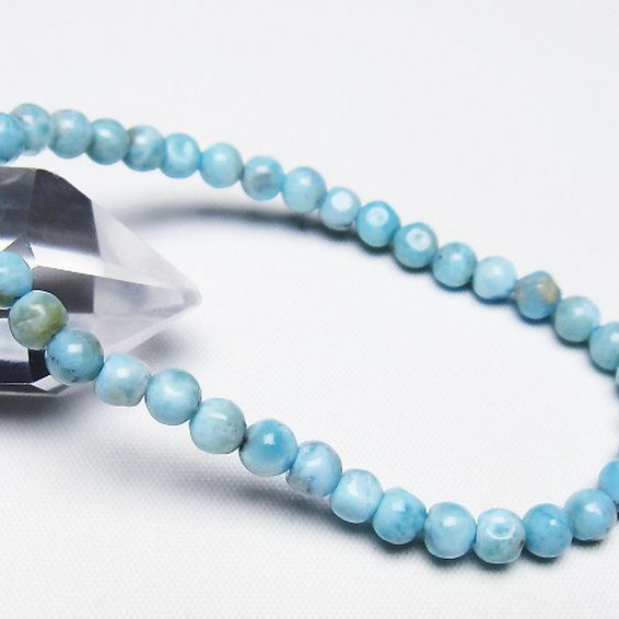 ラリマー ブレスレット 5mm [t54-5804]