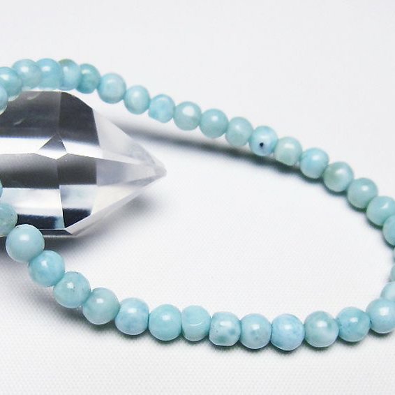 ラリマー ブレスレット 5mm [t54-5821]