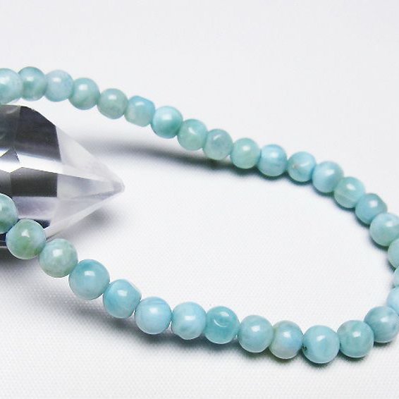 ラリマー ブレスレット 5mm [t54-5828]