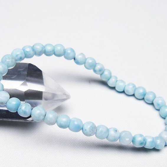 ラリマー ブレスレット 5mm [t54-5846]