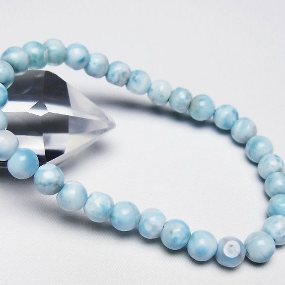 ラリマー ブレスレット 6mm [t54-5852]