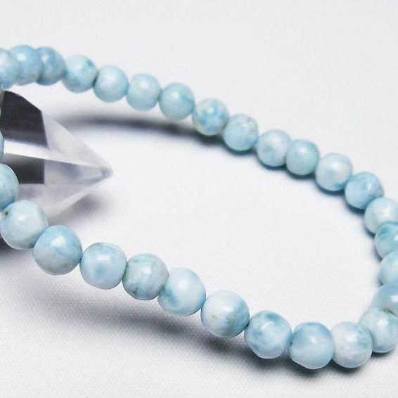 ラリマー ブレスレット 6mm [t54-5854]