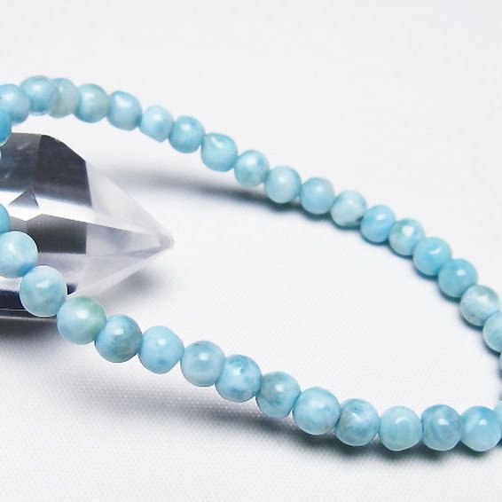 ラリマー ブレスレット 5mm [t54-5867]