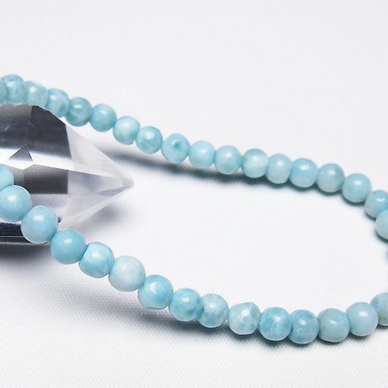 ラリマー ブレスレット 5mm [t54-5868]