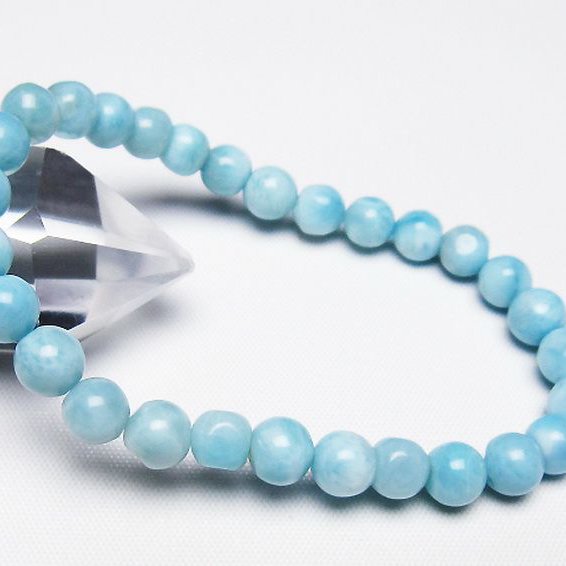 ラリマー ブレスレット 7mm [t54-5876]