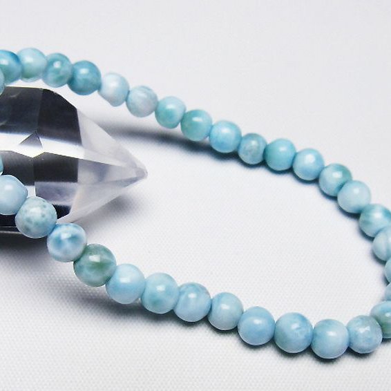 ラリマー ブレスレット 5mm [T54-5885]